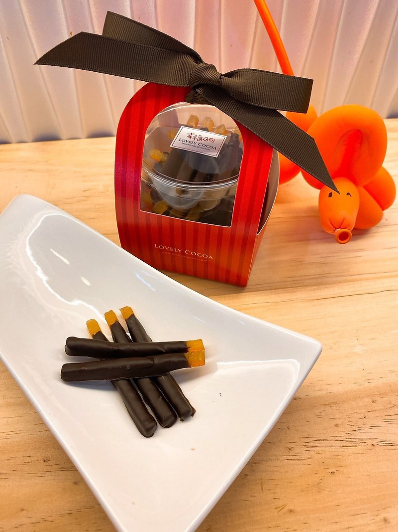 巧克力 - 66%巧克力橘条礼盒 - 巧克力 - 新鲜食材 橘色