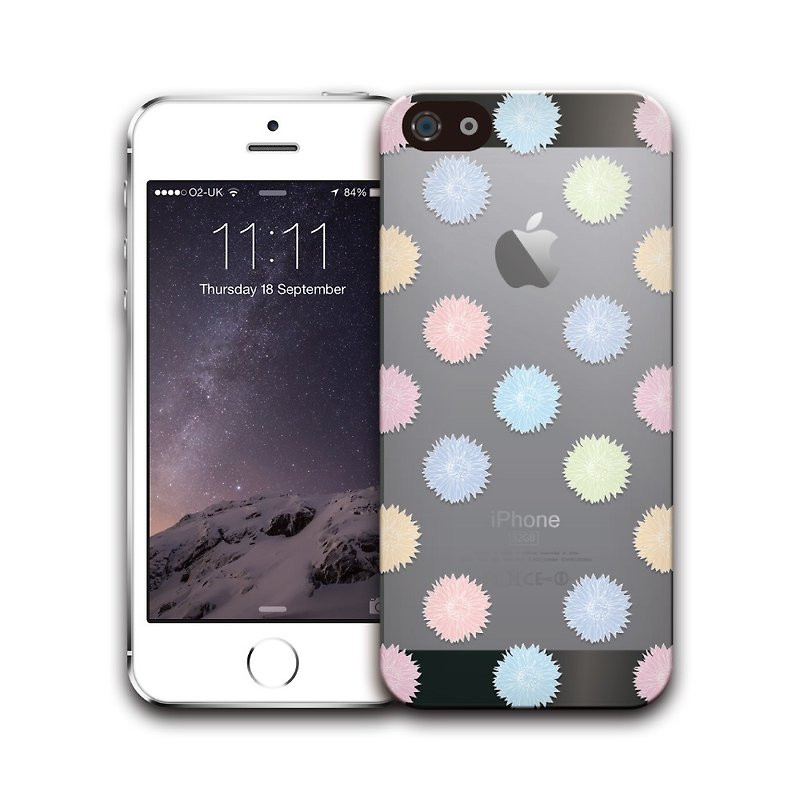 PIXOSTYLE iPhone 5/5S 太阳花保护壳 - 彩色太阳花 PS-305 - 手机壳/手机套 - 塑料 多色