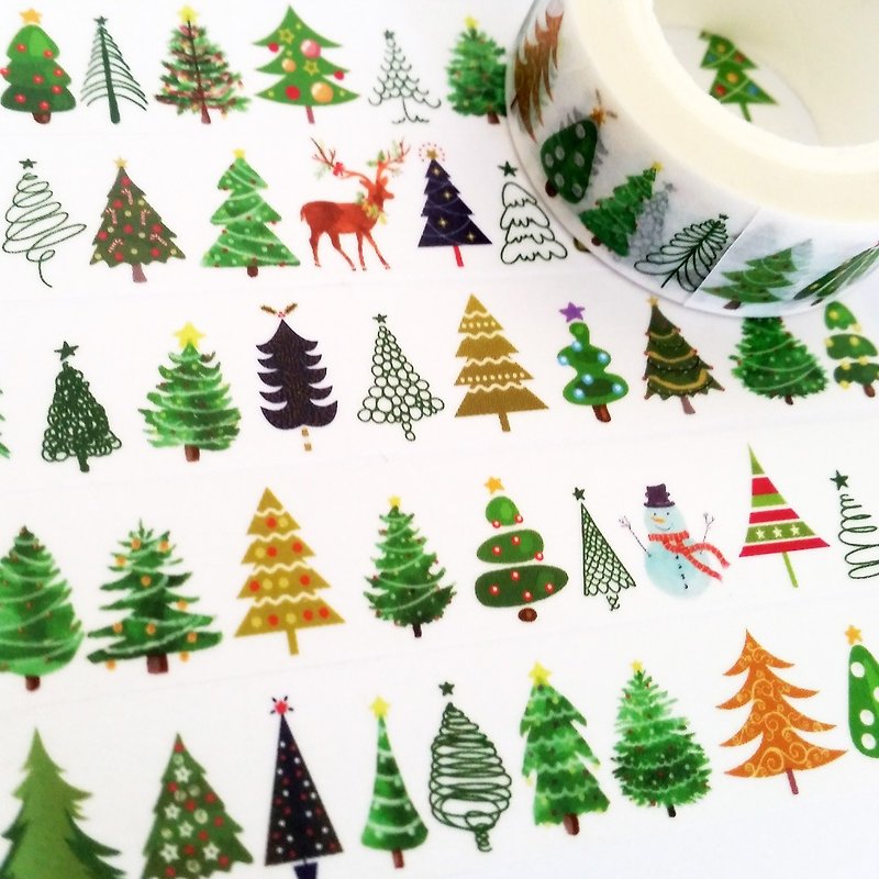 纸胶带 耶诞树 - 纸胶带 - 纸 