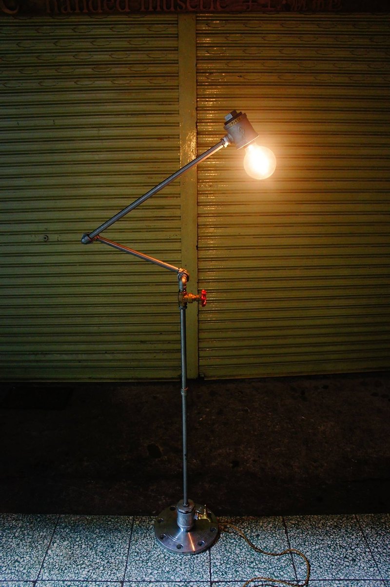 Edison-industry  复古  工业风  LOFT    水管立灯灯具-爱迪生工业 设计款  20 - 灯具/灯饰 - 其他金属 