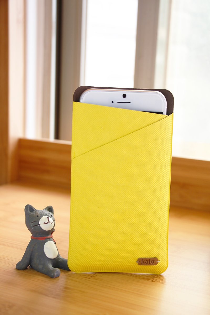 Kalo 卡乐创意 iPhone 6(4.7寸)超薄手机袋系列(柠檬黄) - 手机壳/手机套 - 防水材质 黄色