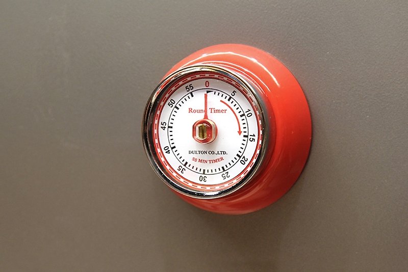 [SUSS] 日本Dulton计时器 倒数计数器 磁铁 厨房厨用 复古质感工业风(红色)--现货包邮 - 时钟/闹钟 - 其他金属 红色