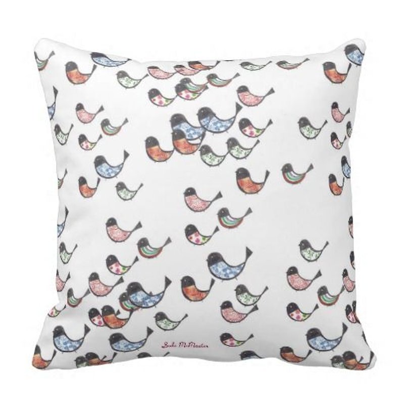 小鸟世界－ 澳洲原创抱枕枕套 - 枕头/抱枕 - 其他材质 多色