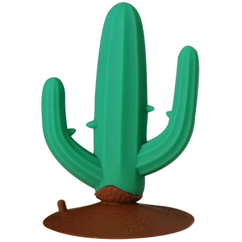 Vacii Cactus 桌上电线固定器-绿 - 卷线器/电线收纳 - 硅胶 绿色