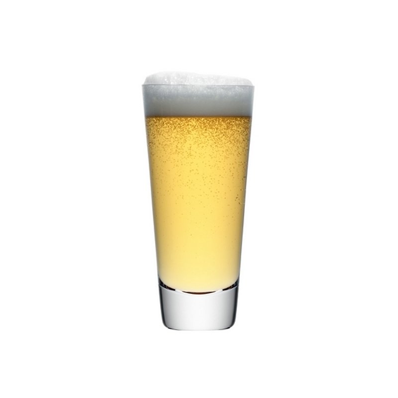 600cc【MSA GLASS ENGRAVING】英国LSA啤酒杯 - 酒杯/酒器 - 玻璃 黄色
