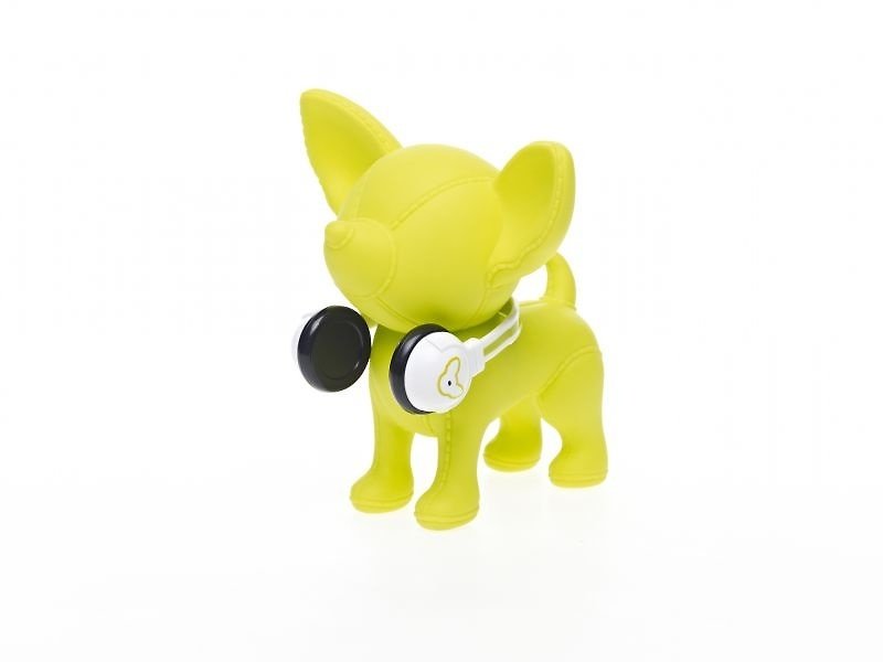 [SUSS] 比利时CANAR品牌_吉娃娃狗造型存钱筒/ 疗愈/生日/送礼(莱姆黄) - 储蓄罐 - 塑料 黄色