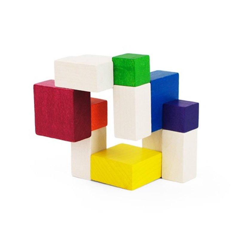 木制方块PlayableART*Cube-Highlight 高彩 - 摆饰 - 木头 多色