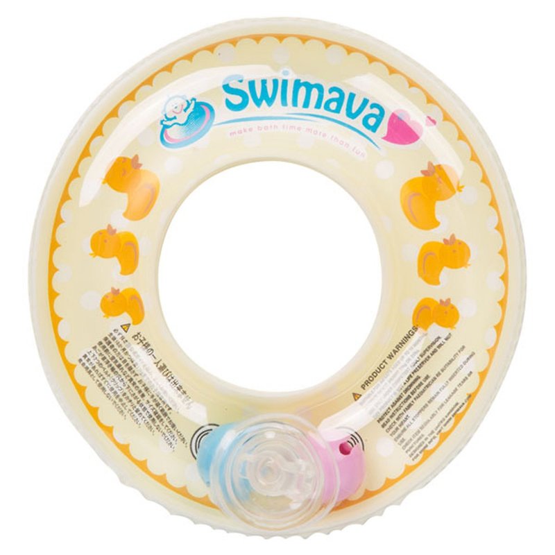 【洗澡玩具】Swimava迷你小黄鸭洗澡玩具-1入 - 玩具/玩偶 - 塑料 黄色