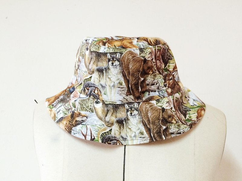 MaryWil百搭渔夫帽-帅气动物 - 帽子 - 其他材质 多色