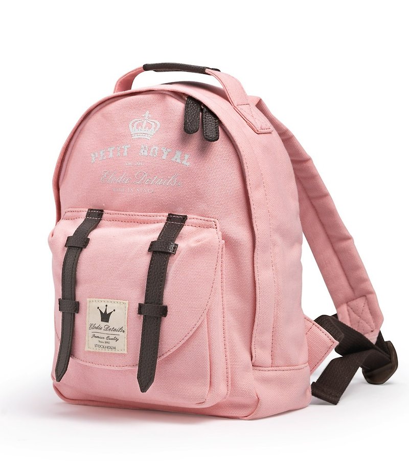 【瑞典ELODIE DETAILS】儿童外出背包 Petit Royal Pink - 后背包/双肩包 - 其他材质 白色