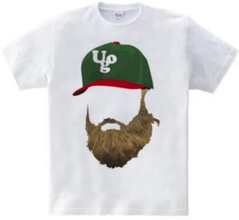 beard cap（T-shirt　5.6oz） - 女装 T 恤 - 其他材质 白色