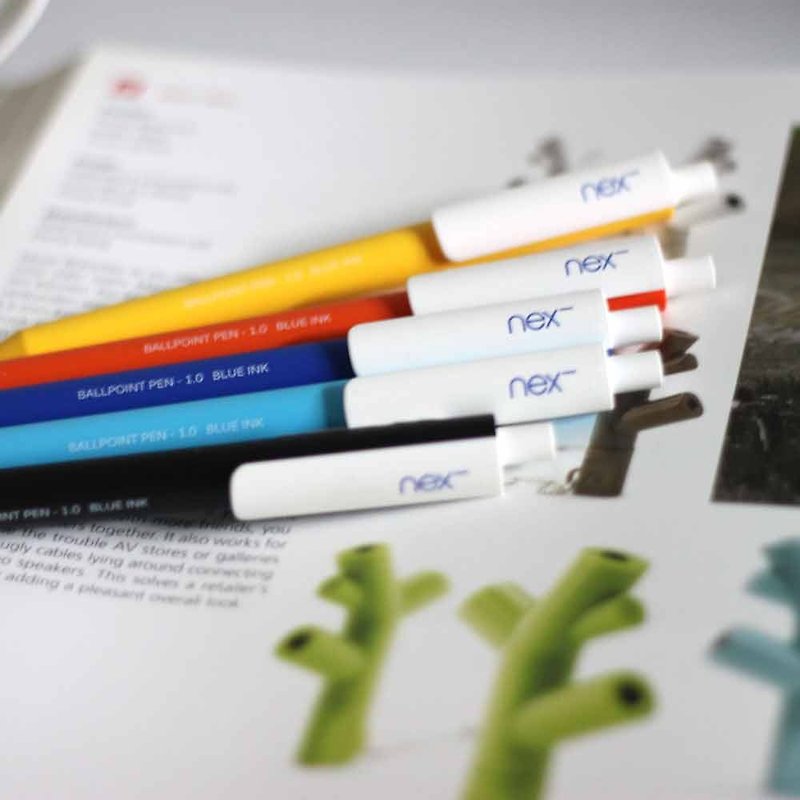 PREMEC 瑞士笔 NEX 原子笔 蓝色笔芯 5入组  好评热卖中~ - 圆珠笔/中性笔 - 塑料 蓝色