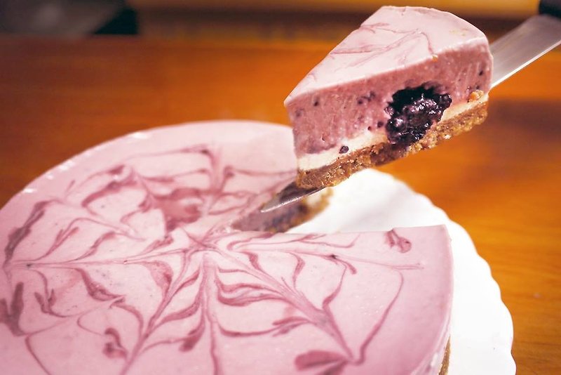 父亲节限定【塔菓】酒酿桑葚。奶酪蛋糕 生日/情人节/伴手礼 - 蛋糕/甜点 - 新鲜食材 紫色