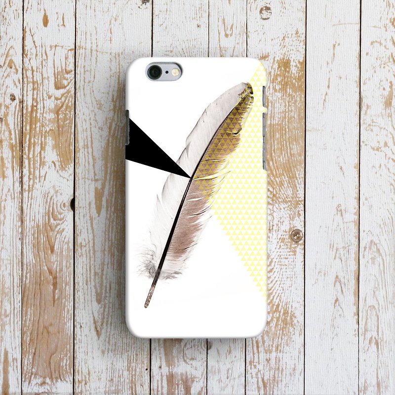 OneLittleForest - 原创手机保护壳- iPhone 6, iPhone 6 plus- 羽毛 - 手机壳/手机套 - 塑料 灰色
