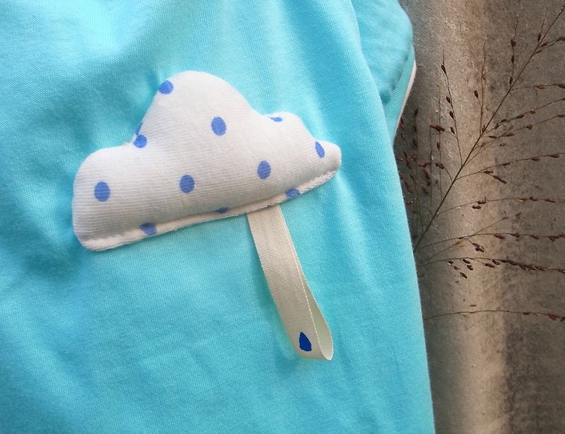 【干净的天空】For Dear毛小孩的舒服环境蓝T恤-猫咪、狗狗衣服 - 衣/帽 - 其他材质 蓝色