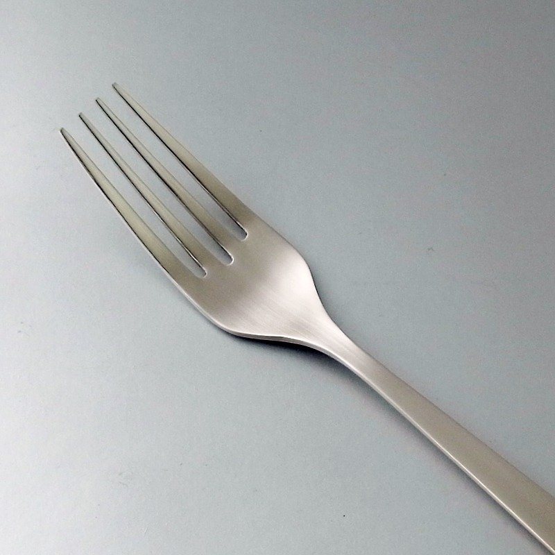 【日本Shinko】日本制 设计师系列 素直- 主餐叉 - 餐刀/叉/匙组合 - 不锈钢 银色