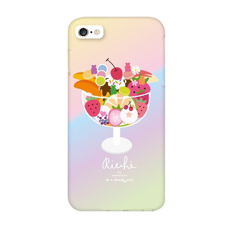 夏日甜蜜果香冰淇淋手机壳 - 手机壳/手机套 - 其他材质 多色