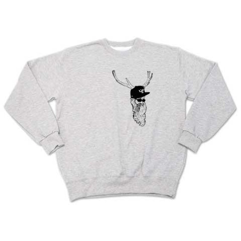 DEER CAP（sweat ash） - 男装上衣/T 恤 - 其他材质 