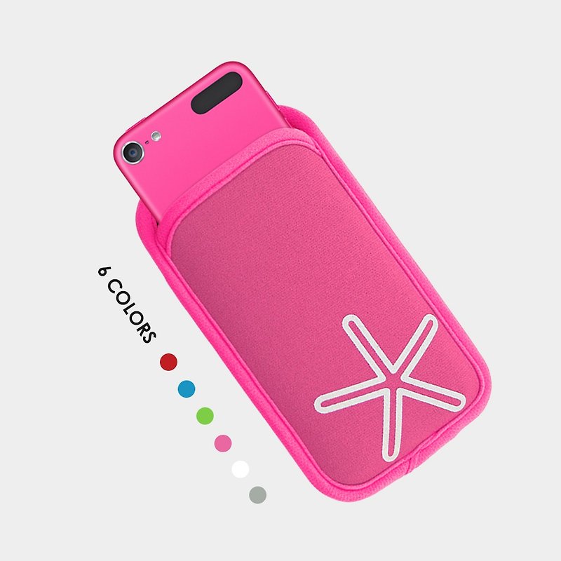 【Off-season sale】海星小手机保护套 2019 iPod 适用 - 手机壳/手机套 - 防水材质 粉红色