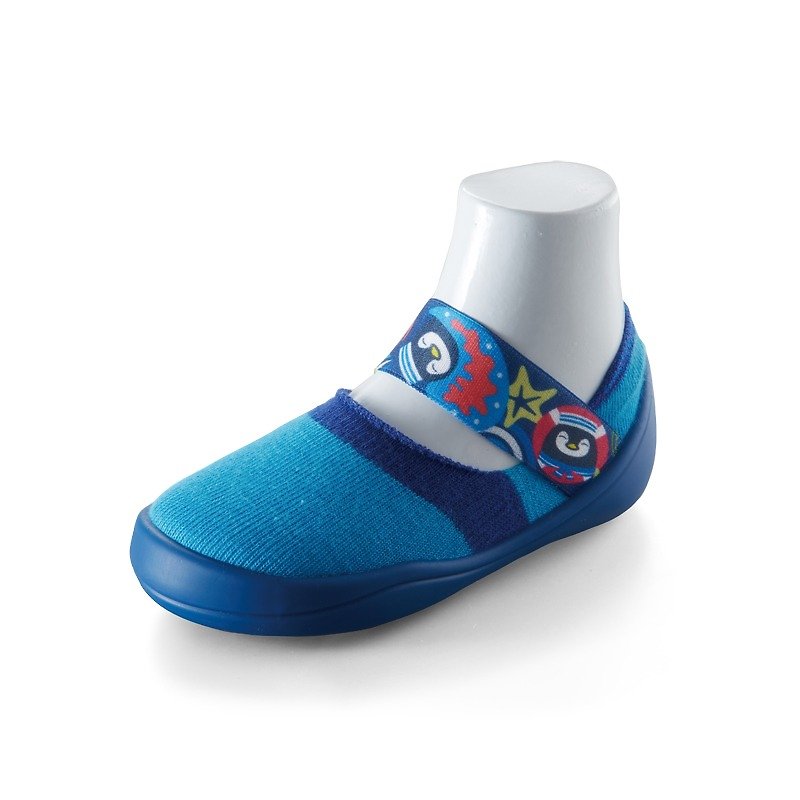 【Feebees】海洋蓝系列_海洋派对 (学步鞋 袜鞋 童鞋 台湾制造) - 童装鞋 - 其他材质 蓝色