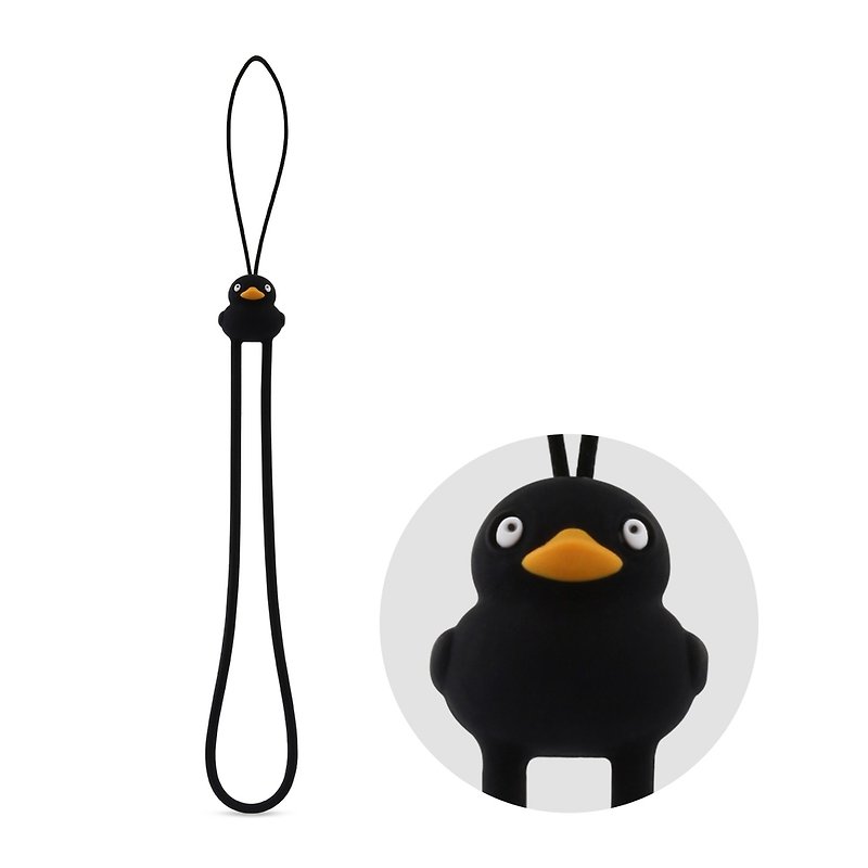 Duck Strap 黑色鸭鸭吊绳 - 相机 - 硅胶 黑色