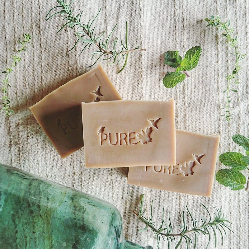 Pure纯粹手工皂-神奇香草皂(艾草,抹草) - 肥皂/手工皂 - 植物．花 绿色