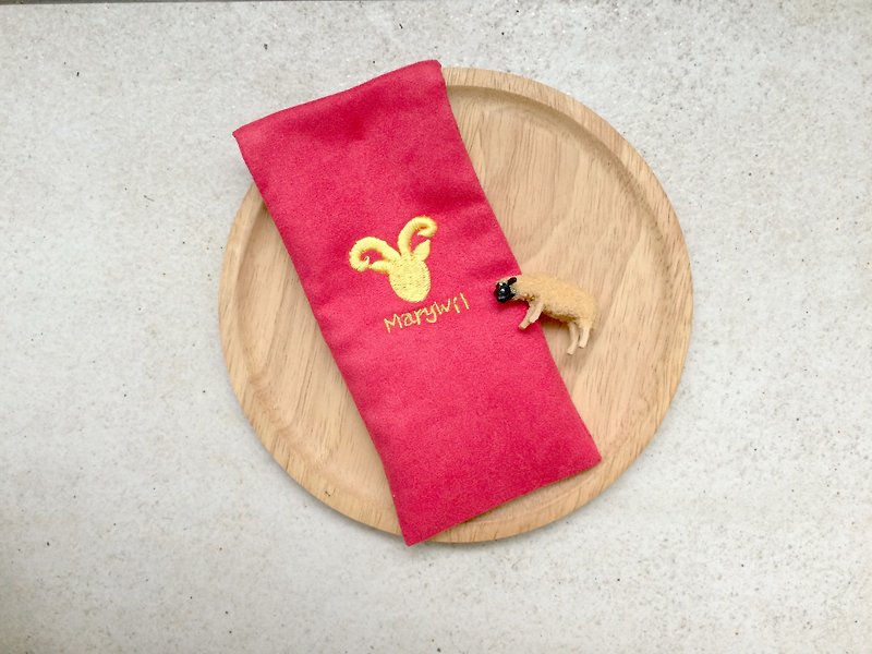 MaryWil恭喜发财新年黄金小羊麂皮红包袋 - 其他 - 其他材质 红色