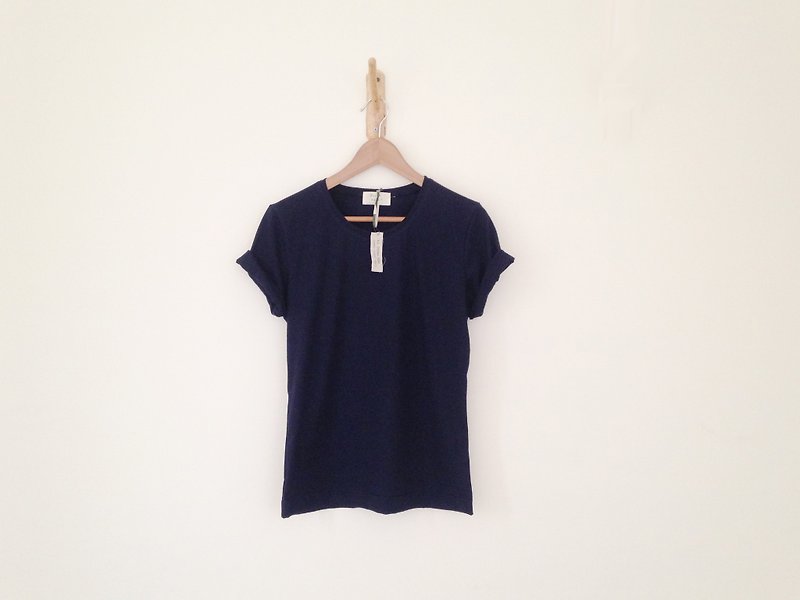 R.H. clothes / Summer Classic 品牌 宽T-shirt / 丈青（sold out） - 女装 T 恤 - 其他材质 蓝色