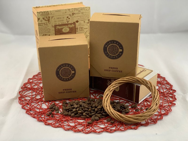 【莫菲尔斯庄园咖啡】耶加雪菲 阿多丽娜 耳挂精致小盒装 - 咖啡 - 新鲜食材 咖啡色