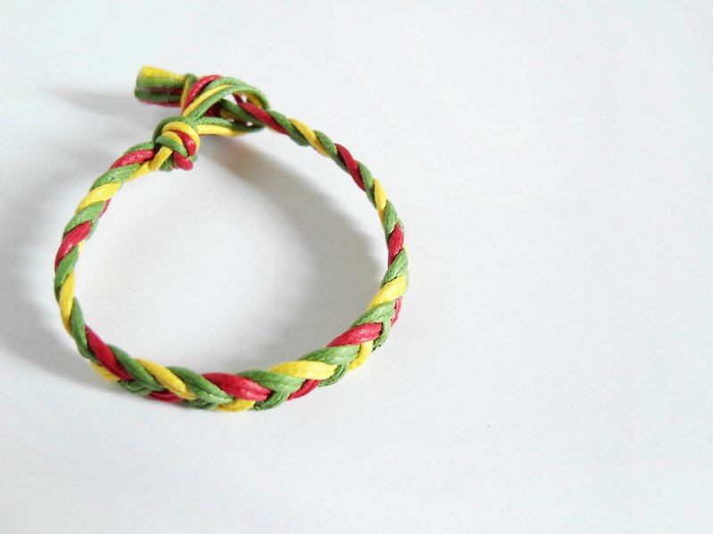 牙买加 / 手工编织手环 - 手链/手环 - 其他材质 绿色