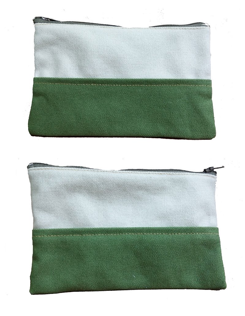 小草皮铅笔盒 - 化妆包/杂物包 - 其他材质 绿色