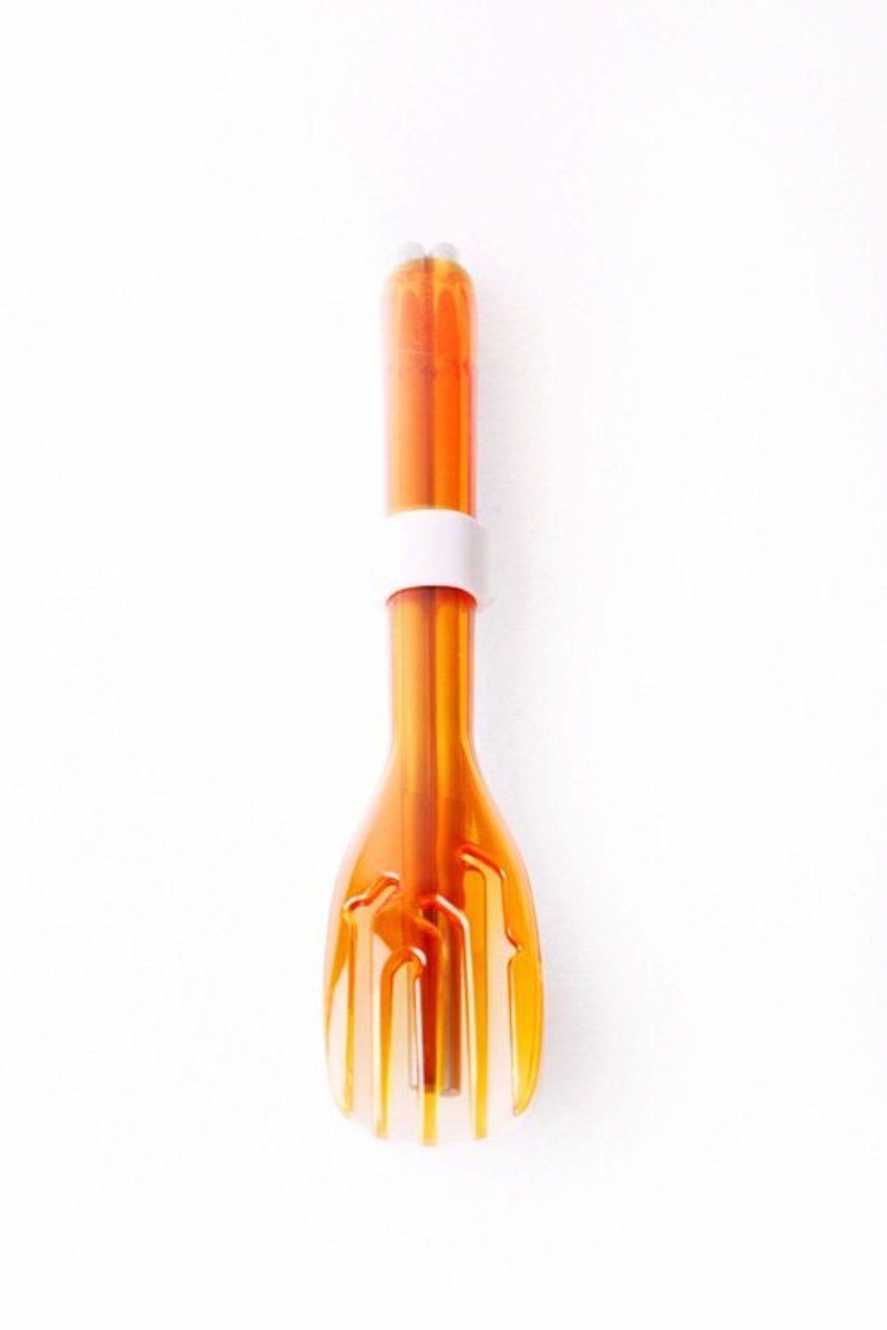 dipper携带型环保餐具(钛金属-橘白色) - 其他 - 其他金属 