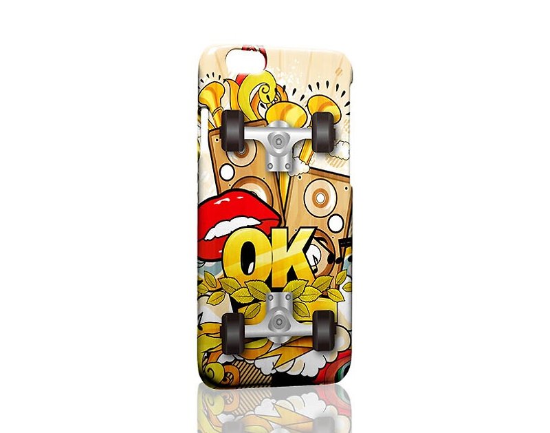 OK 涂鸦订制 Samsung iPhone 手机壳 Graffiti Custom phone case - 手机壳/手机套 - 塑料 多色
