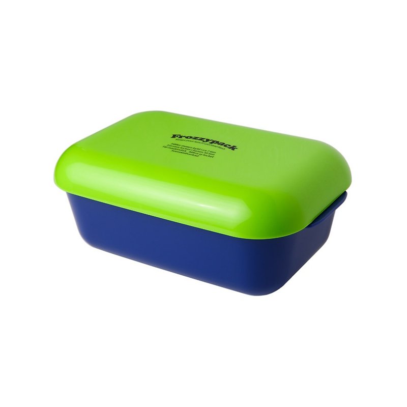瑞典Frozzypack 保鲜餐盒-快乐系列/草绿-蓝/单一尺寸 - 便当盒/饭盒 - 塑料 多色