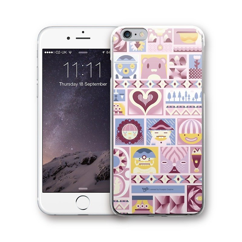 AppleWork iPhone 6/6S/7/8 原创设计保护壳 - DGPH PSIP-343 - 手机壳/手机套 - 塑料 粉红色