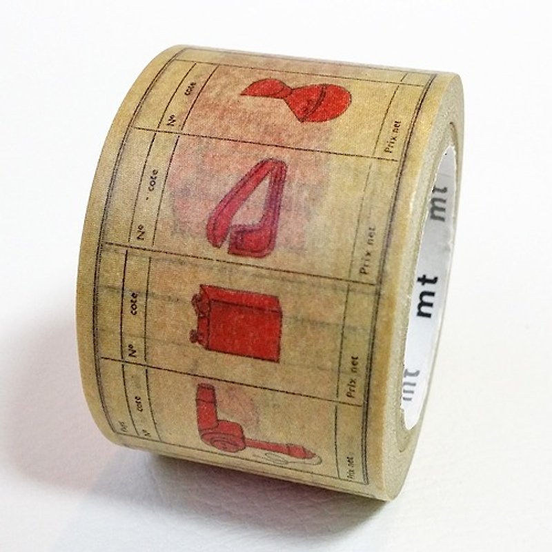 mt和纸胶带G8 x Philippe【red(MTWEIS01)】生产完了品 - 纸胶带 - 纸 咖啡色