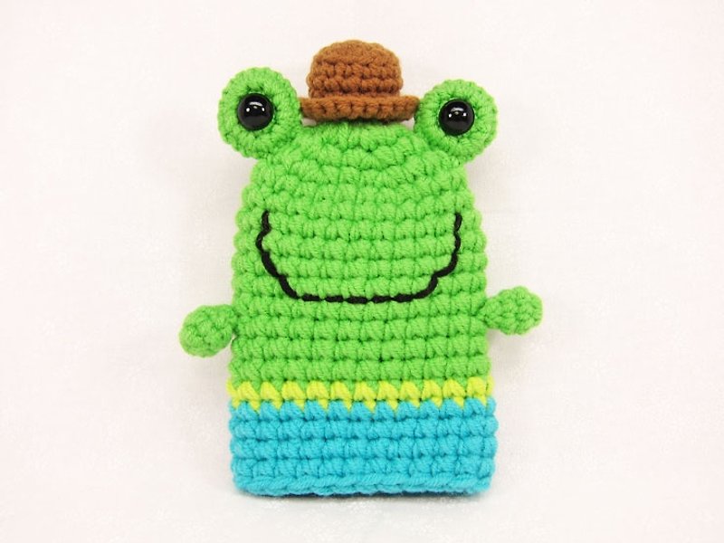 绅士蛙-钥匙套-钥匙包 - 钥匙链/钥匙包 - 压克力 绿色