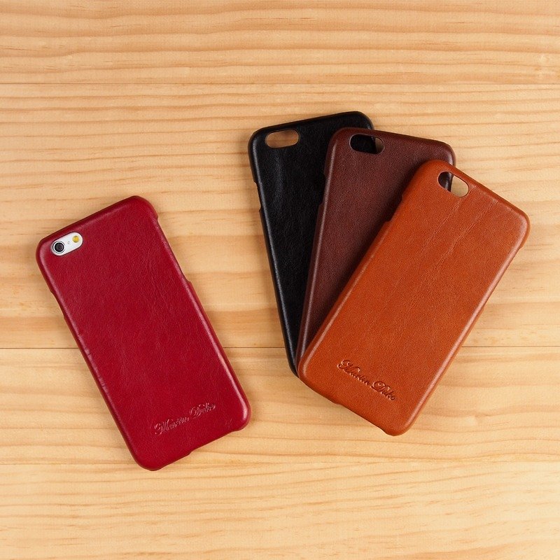 iPhone 6/6S 真皮手机背壳 - 手机壳/手机套 - 真皮 多色
