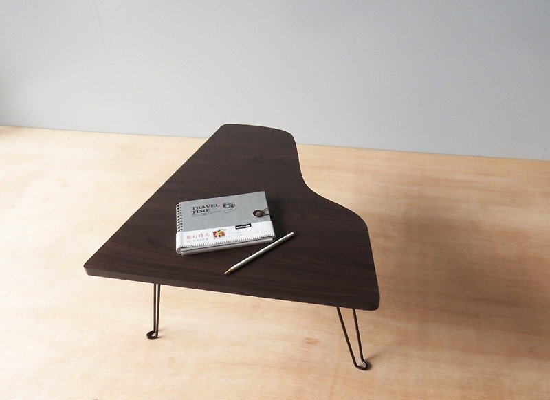 HO MOOD 乐音系列—piano 折叠桌。 - 其他家具 - 木头 咖啡色