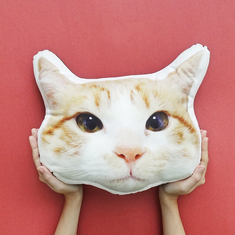 【定制化礼物】猫咪抱枕/宠物抱枕 形状抱枕 - 订制抱枕/饰品 - 其他材质 多色