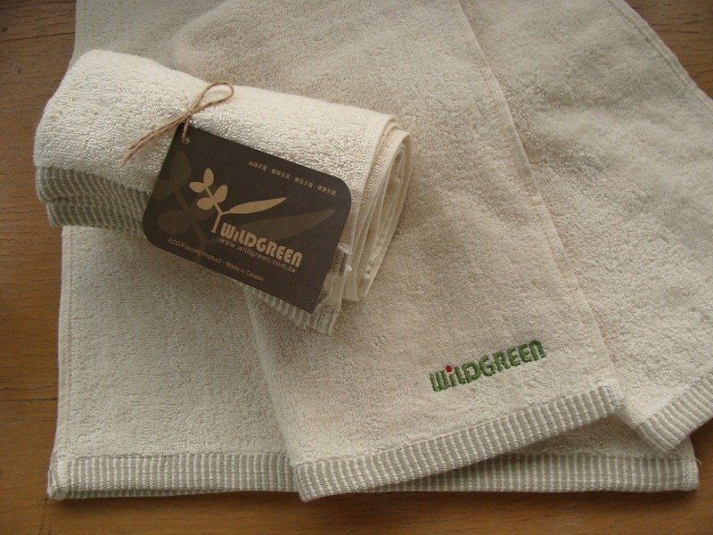冶绿有机棉 运动毛巾(加长) - 毛巾浴巾 - 棉．麻 