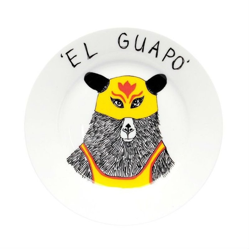 EL guapo 骨瓷餐盘 | Jimbobart - 盘子/餐盘/盘架 - 瓷 白色