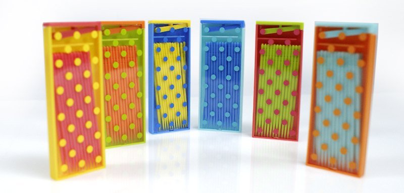 复古随身型环保PLA牙签 Retro Toothpick Box - 厨房用具 - 其他材质 蓝色