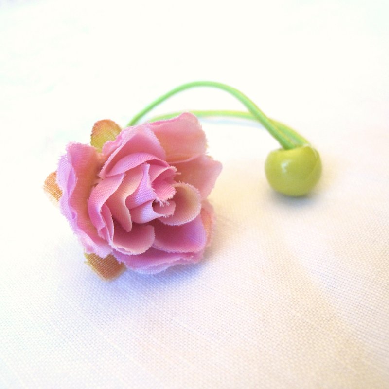 玫瑰花发束 - 发饰 - 塑料 粉红色