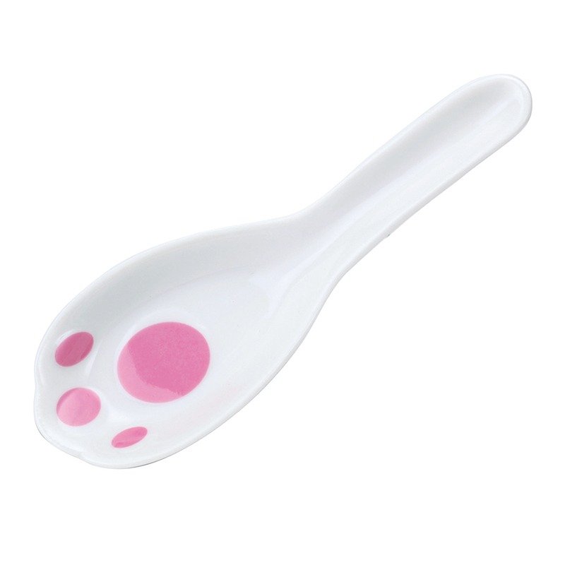 sunart 汤匙 - 猫咪 - 餐刀/叉/匙组合 - 其他材质 粉红色