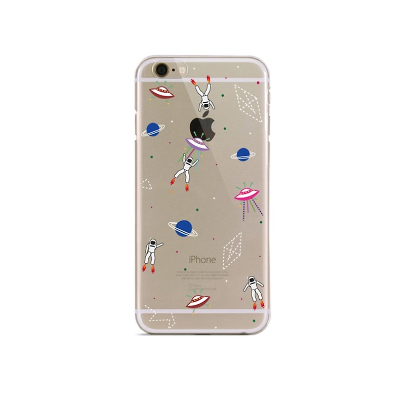 女孩寓所 :: Artshare x iphone 6 plus 透明手机壳-太空人 - 手机壳/手机套 - 塑料 蓝色