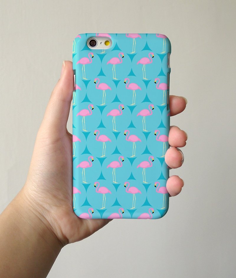 turquoise flamingo 91 - iPhone 手机壳, Samsung Galaxy 手机套 Samsung Galaxy Note 电话壳 - 手机壳/手机套 - 塑料 多色