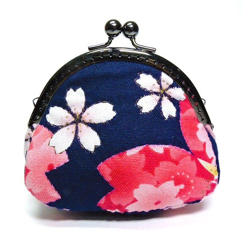 Coliday✖️绮丝 ●樱花●口金包零钱包 - 零钱包 - 其他材质 蓝色