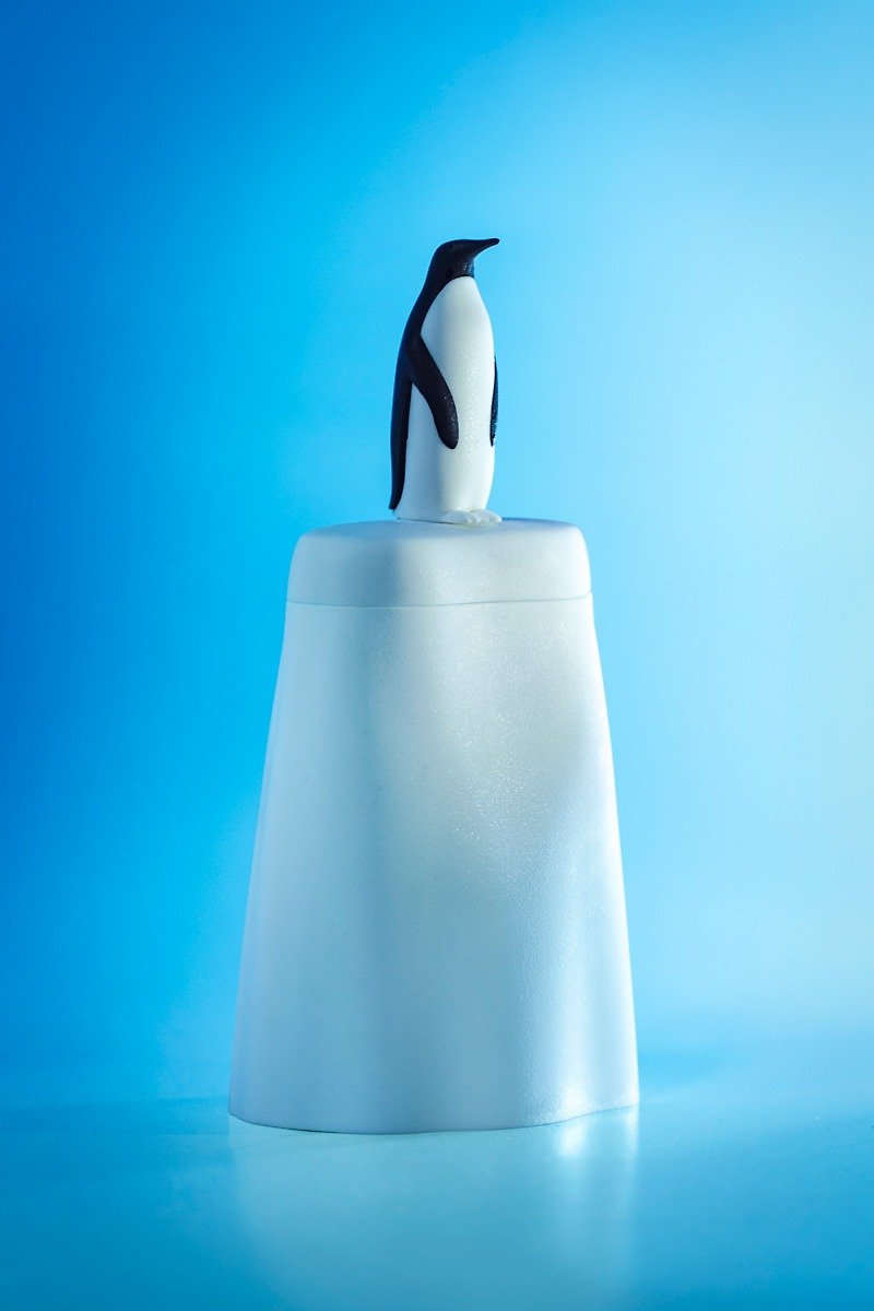 QUALY 冰原企鹅-冰棒盒 - 厨房用具 - 塑料 白色