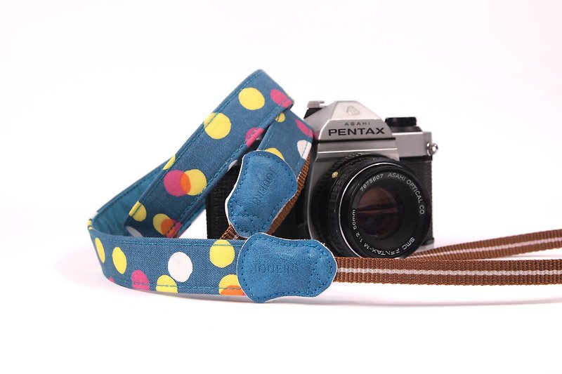 蓝水玉舒压相机背带2.5 - 相机背带/脚架 - 其他材质 蓝色